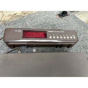 Krups Fitcontrol Design Memo Scale Digital Display Black